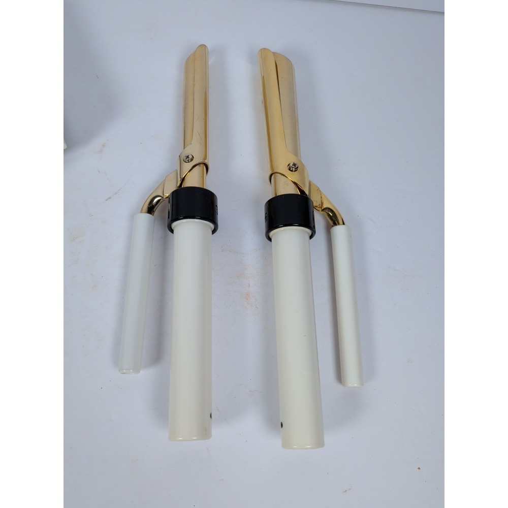 Jilbere cordless vapor Curling Iron set Vintage set of 2 Working - Picture 5 of 9